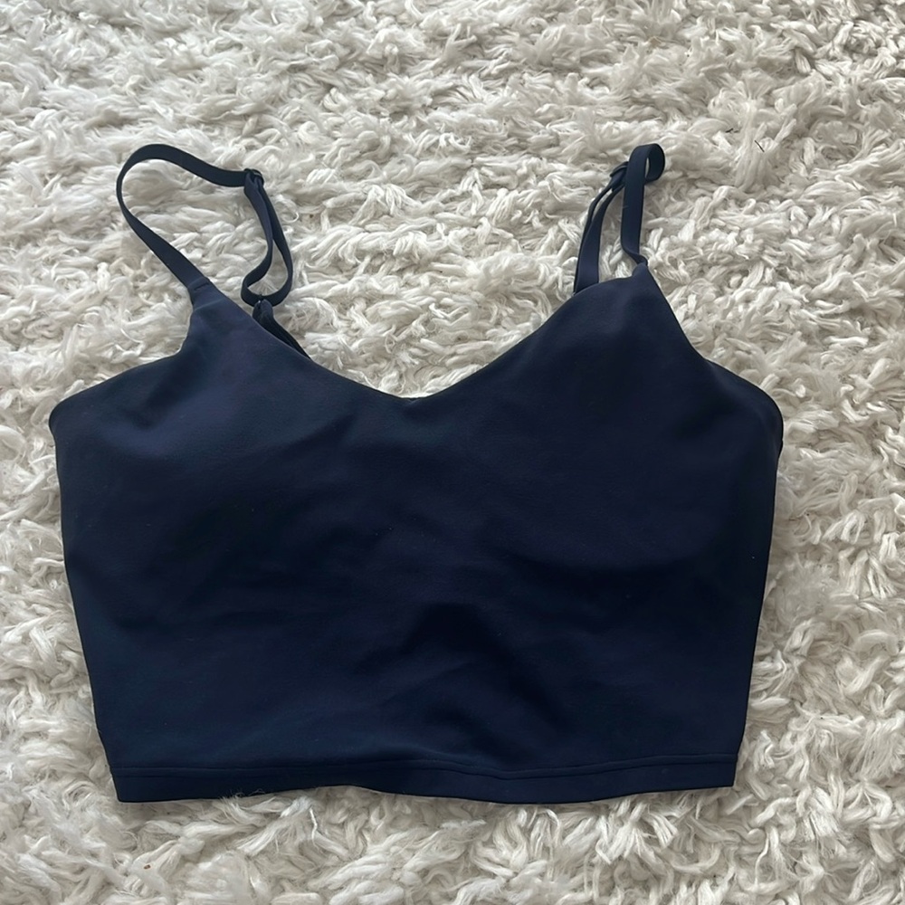 Athleta sports bra/top - Elation V-Neck Longline Bra A-C